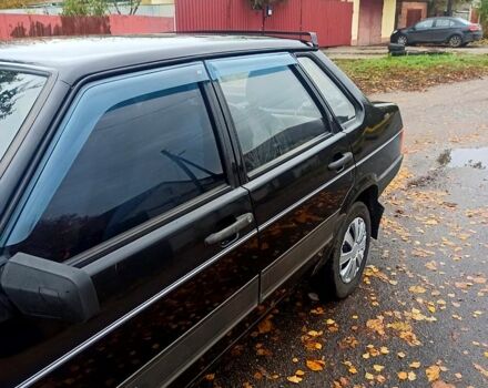 Черный ВАЗ 21099, объемом двигателя 1.6 л и пробегом 90 тыс. км за 2500 $, фото 3 на Automoto.ua