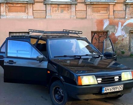 Черный ВАЗ 21099, объемом двигателя 1.6 л и пробегом 147 тыс. км за 2500 $, фото 1 на Automoto.ua