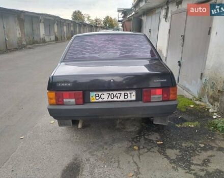 Черный ВАЗ 21099, объемом двигателя 1.6 л и пробегом 197 тыс. км за 800 $, фото 4 на Automoto.ua