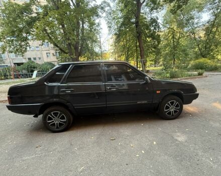 Черный ВАЗ 21099, объемом двигателя 1.6 л и пробегом 189 тыс. км за 1650 $, фото 5 на Automoto.ua
