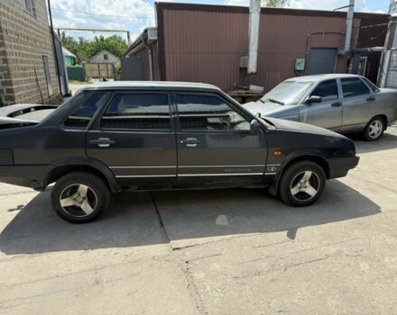 Черный ВАЗ 21099, объемом двигателя 1.6 л и пробегом 198 тыс. км за 1350 $, фото 1 на Automoto.ua