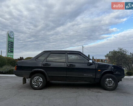 Черный ВАЗ 21099, объемом двигателя 1.6 л и пробегом 160 тыс. км за 1500 $, фото 1 на Automoto.ua