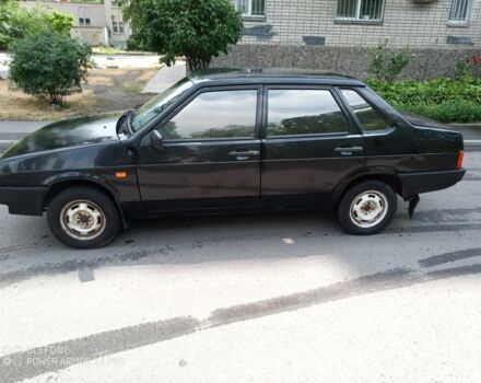Черный ВАЗ 21099, объемом двигателя 1.5 л и пробегом 238 тыс. км за 1600 $, фото 1 на Automoto.ua