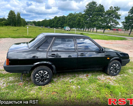 Черный ВАЗ 21099, объемом двигателя 1.6 л и пробегом 228 тыс. км за 2400 $, фото 1 на Automoto.ua