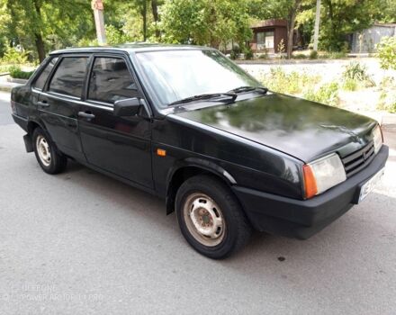 Черный ВАЗ 21099, объемом двигателя 1.5 л и пробегом 238 тыс. км за 1600 $, фото 4 на Automoto.ua