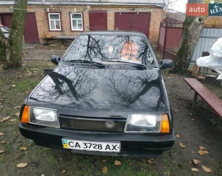 Черный ВАЗ 21099, объемом двигателя 1.6 л и пробегом 190 тыс. км за 2000 $, фото 1 на Automoto.ua