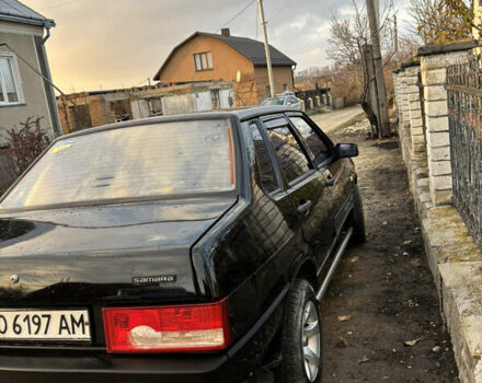 Черный ВАЗ 21099, объемом двигателя 1.6 л и пробегом 231 тыс. км за 2000 $, фото 3 на Automoto.ua