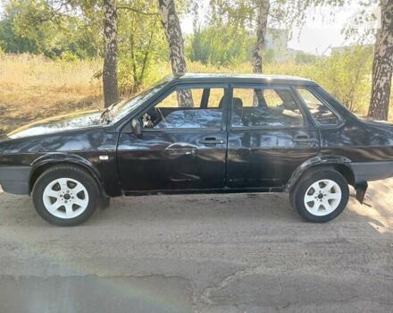 Черный ВАЗ 21099, объемом двигателя 1.6 л и пробегом 373 тыс. км за 1300 $, фото 6 на Automoto.ua