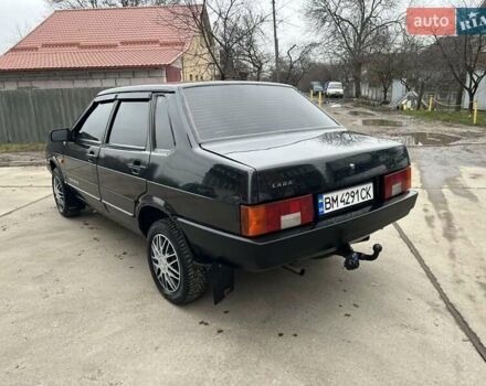 Черный ВАЗ 21099, объемом двигателя 1.6 л и пробегом 198 тыс. км за 2100 $, фото 4 на Automoto.ua