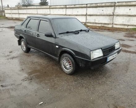 Черный ВАЗ 21099, объемом двигателя 1.6 л и пробегом 154 тыс. км за 2000 $, фото 6 на Automoto.ua