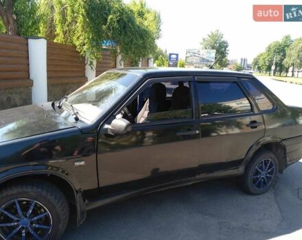 Черный ВАЗ 21099, объемом двигателя 1.6 л и пробегом 280 тыс. км за 2157 $, фото 3 на Automoto.ua