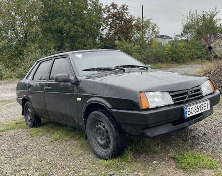 Черный ВАЗ 21099, объемом двигателя 1.6 л и пробегом 195 тыс. км за 2500 $, фото 2 на Automoto.ua