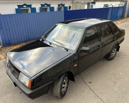 Черный ВАЗ 21099, объемом двигателя 1.6 л и пробегом 156 тыс. км за 1350 $, фото 7 на Automoto.ua