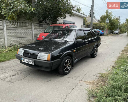 Чорний ВАЗ 21099, об'ємом двигуна 1.6 л та пробігом 140 тис. км за 1300 $, фото 1 на Automoto.ua