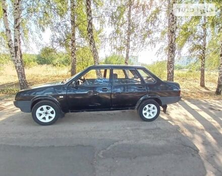 Черный ВАЗ 21099, объемом двигателя 1.6 л и пробегом 373 тыс. км за 1300 $, фото 1 на Automoto.ua