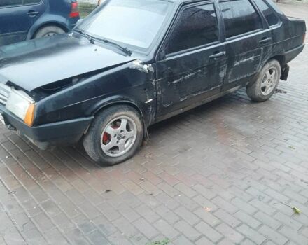 Чорний ВАЗ 21099, об'ємом двигуна 1.6 л та пробігом 150 тис. км за 650 $, фото 4 на Automoto.ua