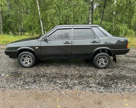 Черный ВАЗ 21099, объемом двигателя 1.6 л и пробегом 160 тыс. км за 1650 $, фото 3 на Automoto.ua