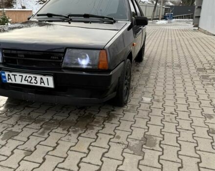 Черный ВАЗ 21099, объемом двигателя 1.6 л и пробегом 3 тыс. км за 2200 $, фото 1 на Automoto.ua