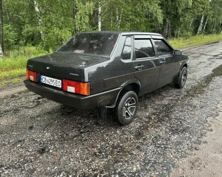 Черный ВАЗ 21099, объемом двигателя 1.6 л и пробегом 160 тыс. км за 1650 $, фото 9 на Automoto.ua
