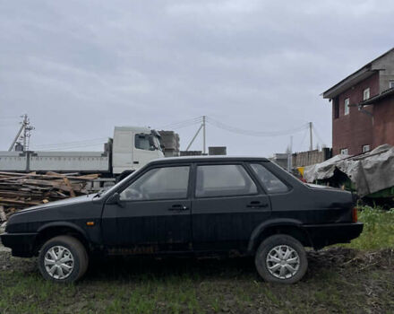 Черный ВАЗ 21099, объемом двигателя 1.6 л и пробегом 70 тыс. км за 950 $, фото 5 на Automoto.ua