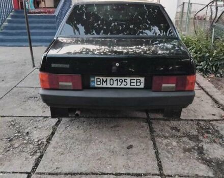 Черный ВАЗ 21099, объемом двигателя 1.6 л и пробегом 200 тыс. км за 1200 $, фото 5 на Automoto.ua