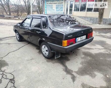 Черный ВАЗ 21099, объемом двигателя 1.6 л и пробегом 145 тыс. км за 2400 $, фото 4 на Automoto.ua