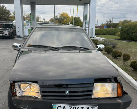 Черный ВАЗ 21099, объемом двигателя 1.6 л и пробегом 160 тыс. км за 1500 $, фото 2 на Automoto.ua