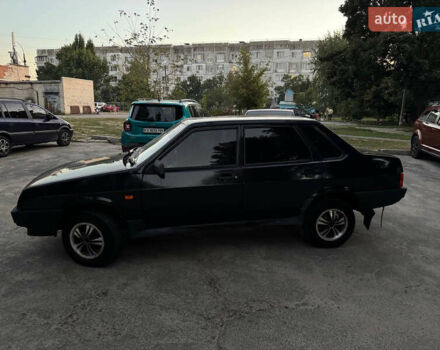 Черный ВАЗ 21099, объемом двигателя 1.6 л и пробегом 189 тыс. км за 1400 $, фото 6 на Automoto.ua