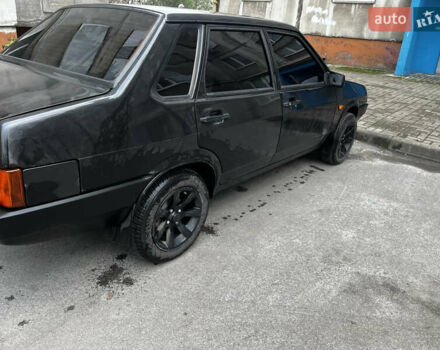 Черный ВАЗ 21099, объемом двигателя 1.6 л и пробегом 99 тыс. км за 2500 $, фото 6 на Automoto.ua