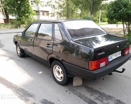 Черный ВАЗ 21099, объемом двигателя 1.5 л и пробегом 238 тыс. км за 1600 $, фото 2 на Automoto.ua