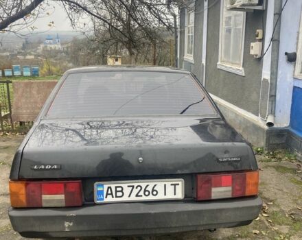 Черный ВАЗ 21099, объемом двигателя 1.6 л и пробегом 155 тыс. км за 955 $, фото 3 на Automoto.ua