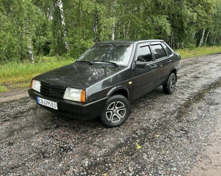 Черный ВАЗ 21099, объемом двигателя 1.6 л и пробегом 160 тыс. км за 1650 $, фото 1 на Automoto.ua