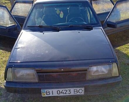 Черный ВАЗ 21099, объемом двигателя 1.6 л и пробегом 300 тыс. км за 1950 $, фото 3 на Automoto.ua