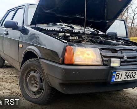Черный ВАЗ 21099, объемом двигателя 1.6 л и пробегом 87 тыс. км за 1020 $, фото 8 на Automoto.ua