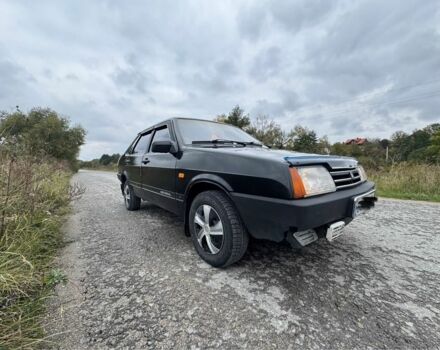 Черный ВАЗ 21099, объемом двигателя 1.6 л и пробегом 160 тыс. км за 1800 $, фото 2 на Automoto.ua
