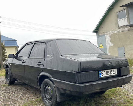 Черный ВАЗ 21099, объемом двигателя 1.6 л и пробегом 195 тыс. км за 2500 $, фото 4 на Automoto.ua