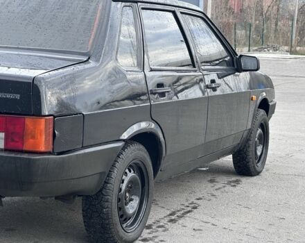 Черный ВАЗ 21099, объемом двигателя 1.6 л и пробегом 2 тыс. км за 2050 $, фото 6 на Automoto.ua