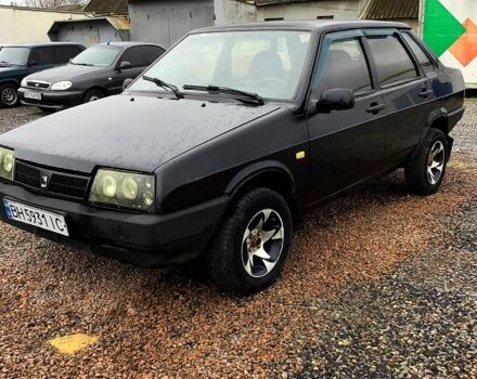 Черный ВАЗ 21099, объемом двигателя 1.6 л и пробегом 150 тыс. км за 1500 $, фото 1 на Automoto.ua