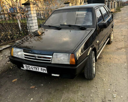 Черный ВАЗ 21099, объемом двигателя 1.6 л и пробегом 231 тыс. км за 2000 $, фото 2 на Automoto.ua