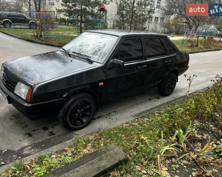 Черный ВАЗ 21099, объемом двигателя 1.6 л и пробегом 99 тыс. км за 2500 $, фото 1 на Automoto.ua