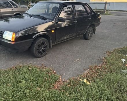 Черный ВАЗ 21099, объемом двигателя 1.6 л и пробегом 124 тыс. км за 1500 $, фото 1 на Automoto.ua