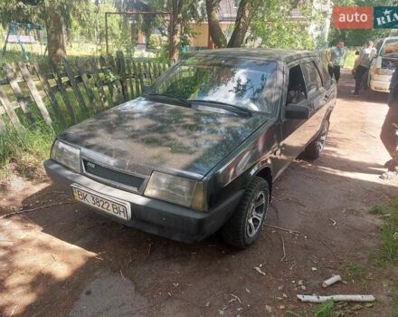 Черный ВАЗ 21099, объемом двигателя 1.6 л и пробегом 135 тыс. км за 2000 $, фото 5 на Automoto.ua