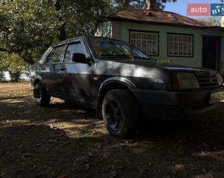 Чорний ВАЗ 21099, об'ємом двигуна 1.6 л та пробігом 876 тис. км за 1000 $, фото 2 на Automoto.ua