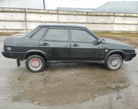 Черный ВАЗ 21099, объемом двигателя 1.6 л и пробегом 154 тыс. км за 2000 $, фото 5 на Automoto.ua