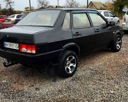 Черный ВАЗ 21099, объемом двигателя 1.6 л и пробегом 150 тыс. км за 1500 $, фото 3 на Automoto.ua