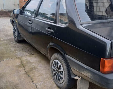Чорний ВАЗ 21099, об'ємом двигуна 1.6 л та пробігом 141 тис. км за 1850 $, фото 2 на Automoto.ua