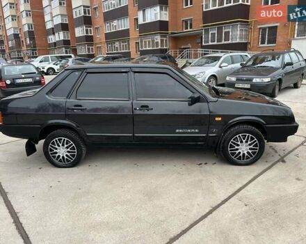 Черный ВАЗ 21099, объемом двигателя 1.6 л и пробегом 198 тыс. км за 2100 $, фото 2 на Automoto.ua