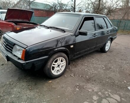 Черный ВАЗ 21099, объемом двигателя 0 л и пробегом 170 тыс. км за 1600 $, фото 3 на Automoto.ua