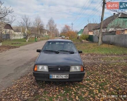 Черный ВАЗ 21099, объемом двигателя 1.6 л и пробегом 148 тыс. км за 2000 $, фото 5 на Automoto.ua
