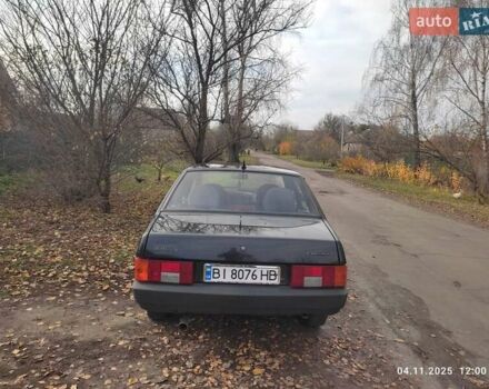 Черный ВАЗ 21099, объемом двигателя 1.6 л и пробегом 148 тыс. км за 2000 $, фото 7 на Automoto.ua